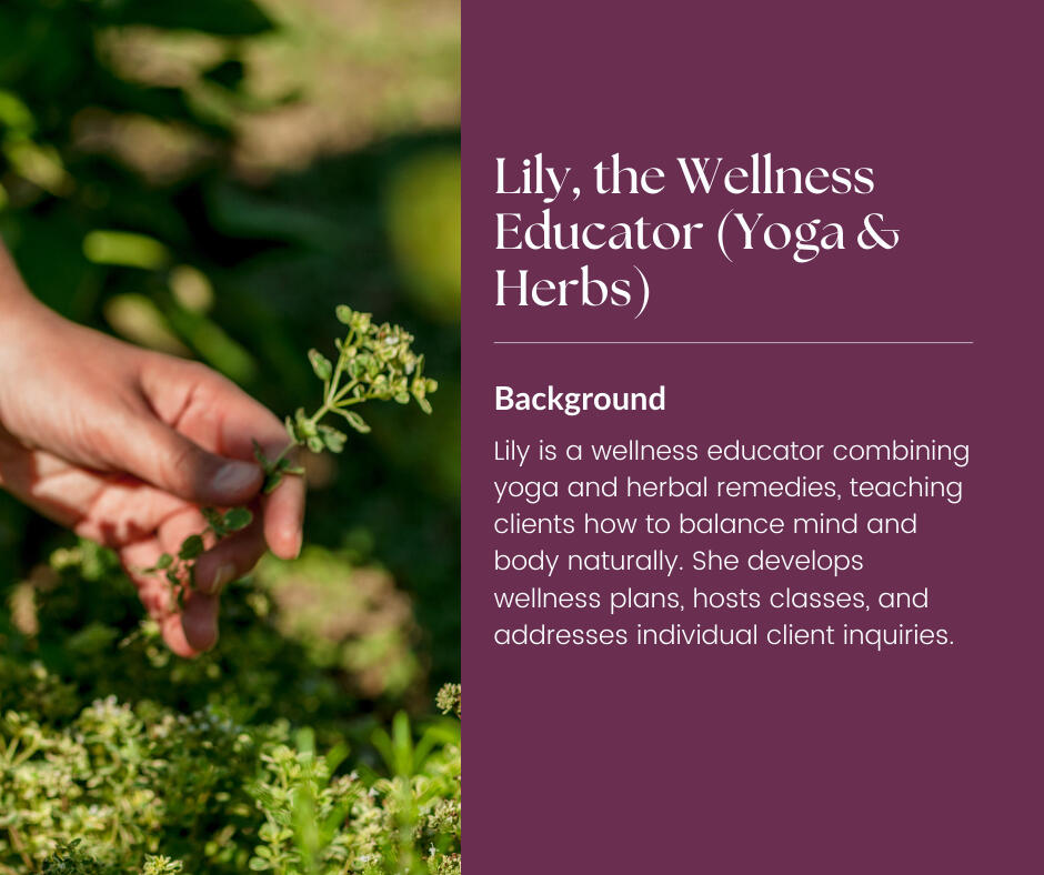 Lily the Wellness Educator