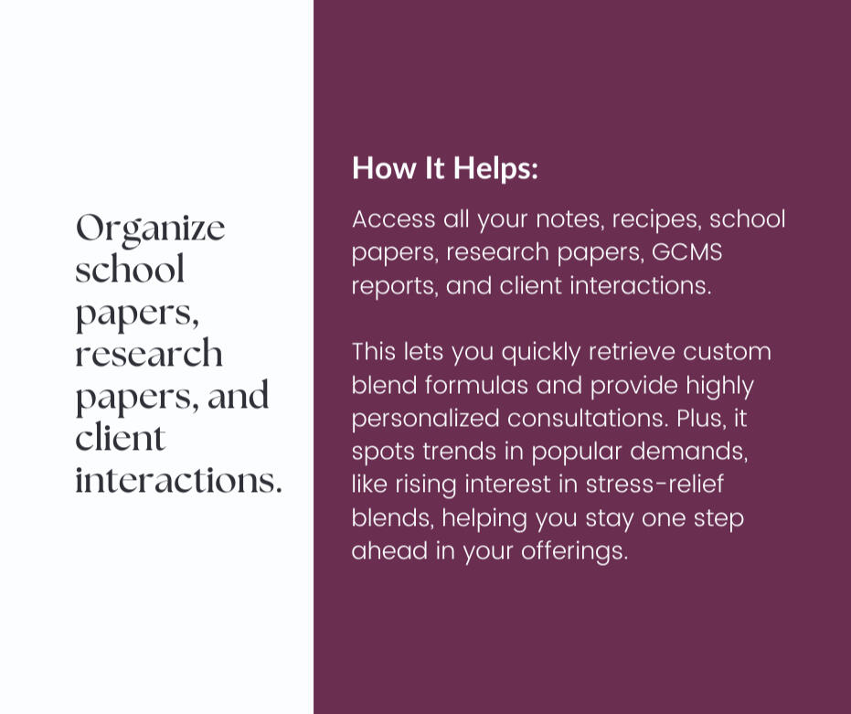 Ava, the Aromatherapist