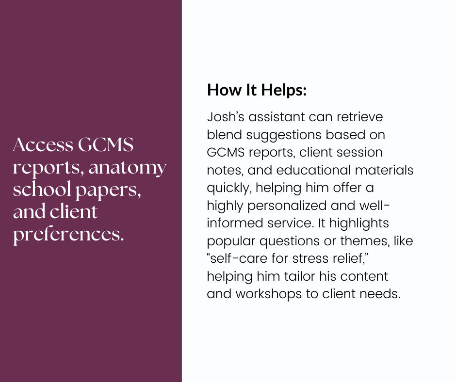 Josh The Massage Therapist and Aromatherapist